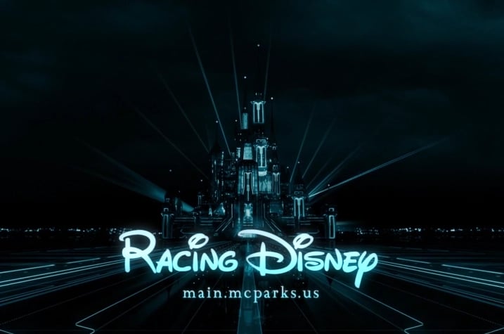 disney tron intro maker