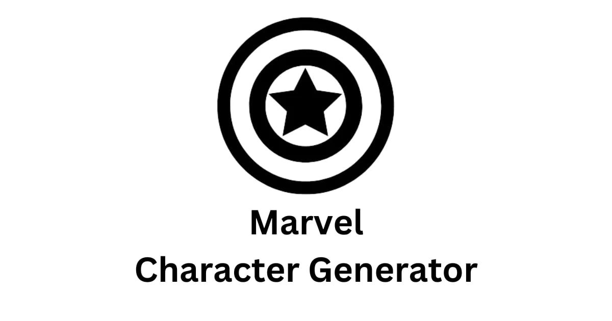 Marvel Character Generator Social Image