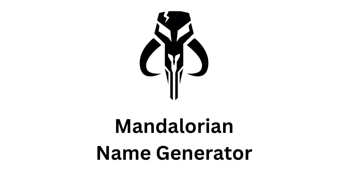 Mandalorian Name Generator Social Image