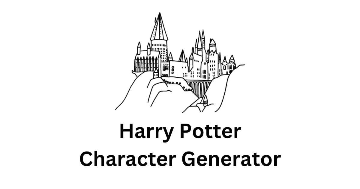 Harry Potter Character Generator Social Image